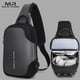 thumbnail image 3 of Paquete de un solo hombro MARK RYDEN Portátil de moda Casual Anti-ladrón multifuncional impermeable carga USB Hombres Bolsa de un solo hombro Maboto Paquete de un solo hombro, 3 of 7