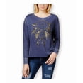 thumbnail image 2 of Rampage Womens Dreamcatcher Sweatshirt, Blue, Juniors, Small, 2 of 2