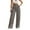 Grey, variant on Goindgs Womens Pants Casual Trousers Suit Straight Leg High Waist Solid Color Loose Business Dressy Pants Summer Outfits 2025 Trendy Black-L