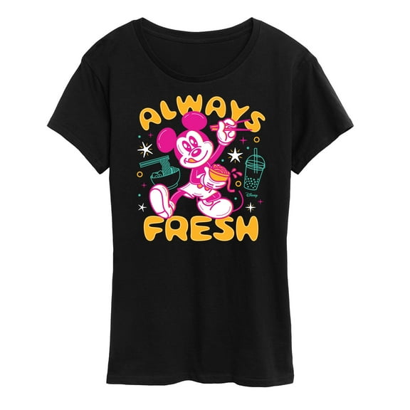 Disney - Always Fresh - Women's Short Sleeve Graphic T-Shirt