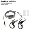InEar Wired Sport Running Earphones, TSV Earbuds with Microphone, Over