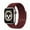Wine red, variant on Stretchy Solo Loop Strap for Apple Watch Bands 45mm 38mm 40mm 42mm 44mm Ultra 49mm, Nylon Stretch Braided Sport Elastics Weave Women Men Wristband Compatible for iWatch SE Series 8 7 6 5 4 3 2 1