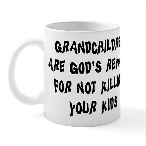 CafePress - Funny Grandparents Mug - 11 oz Ceramic Mug - Novelty Coffee Tea Cup