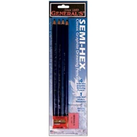 pencils hb pkg graphite hex pencil 6b 4b semi 2b general drawing amp
