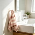 thumbnail image 5 of Byujiro Striped Hand Towel Soft Absorbent Towel with Cute Embroidery, Thick Plush Lint-Free Face Towel, Durable Fade-Resistant Towel for Kids & Adults, Ideal for Bathroom & Daily Use, 5 of 6