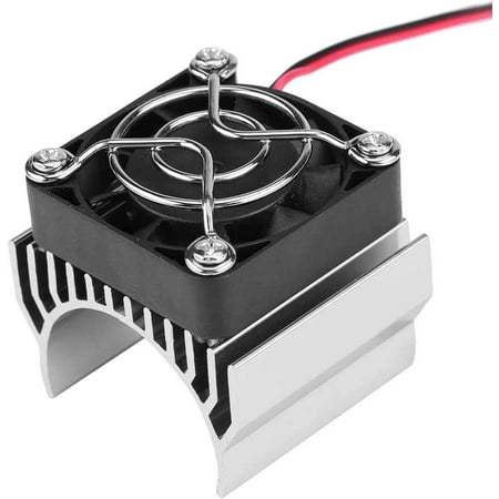 RC Motor Heatsink Fan For 540/550 Brushed & 3650/3660/3674 Brushless Motors – Aluminum Cooling Fan For 1/10 Cars