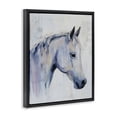 thumbnail image 2 of Stupell Industries Modern Majestic Spirit Horse Portrait Black Floating Frame Canvas Art, 17 x 21, by Svetlana Aleynikova, 2 of 8