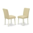 thumbnail image 2 of East West Furniture Dining Room Set Linen White, SHAB5-LWH-02, 2 of 4