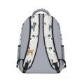 thumbnail image 3 of Mixed Breed Dog Beige Pattern Backpack for School, Cute School Bag with Adjustable Shoulder Straps and Padded Back, 15.3"x11"x6.7", 3 of 5