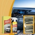 thumbnail image 4 of Car Interior Cleaning Spray 120ml | Multipurpose Fabric & Seat Cleaner | Effective Stain Remover for Dashboard, Soft Cushion, Upholstery | Portable Auto Detailing | Yellow | 1 Pack, 4 of 9