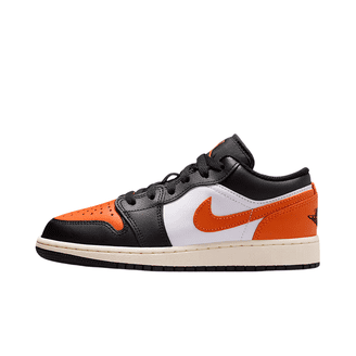 Nike Air Jordan 1 Low Black Purple Orange 6.5 Youth Shoes JORDAN Air 1 Low SE IQ9389 547 - Shiekh main image 3