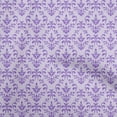 thumbnail image 1 of oneOone Cotton Cambric Dusty Violet Fabric Damask Fabric For Sewing Printed Craft Fabric By The Yard 56 Inch Wide, 1 of 4