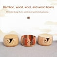 thumbnail image 4 of Travel-Friendly Yarn Bowl Artisanal Knitting Accessory Handcrafted Wood Holder Handmade Wooden for Durable Compact Storage Organizer C, 4 of 5