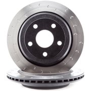 Alcon 2007+ Jeep JK 330x22mm Rotor Kit - Rear