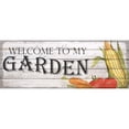 thumbnail image 3 of Kimberly, Allen 24x12 Black Modern Framed Museum Art Print Titled - Veggie Garden, 3 of 5