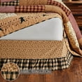thumbnail image 3 of VHC Brands Bed Skirt Queen, Cotton Bedding, Bedroom Bed Skirt, Printed, Pip Vinestar Collection, Size 80x60, Natural, 3 of 4