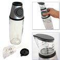 thumbnail image 2 of Oil Vinegar Dispenser Bottle 500ml Glass Bottle with Measurements and Oil Pump Portion Control Oil Dispenser for Kitchen Cooking, 2 of 6