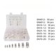 thumbnail image 4 of Conector a tope de cobre de alambre de 300 piezas, casquillos de ajuste a tope de cobre para alambre, terminal de extremo de cable con Pin de carcasa, 4 of 8