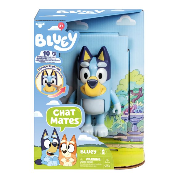 Figurine Bluey Chat Mates, pack individuel - Bluey