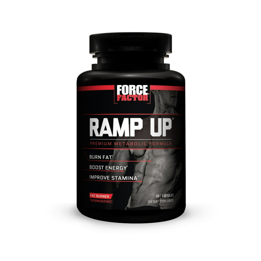 Force FaCtor Ramp Up Fat Burner Weight Loss Pills with Antioxidants, 60