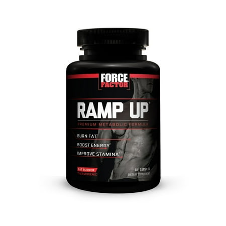 Force Factor Ramp Up Fat Burner, 60 Ct