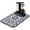 Non-Slip, variant on Black Bear Coffee Maker Mat Absorbent Counter Protector, Artistic Bear Illustration & Night Sky