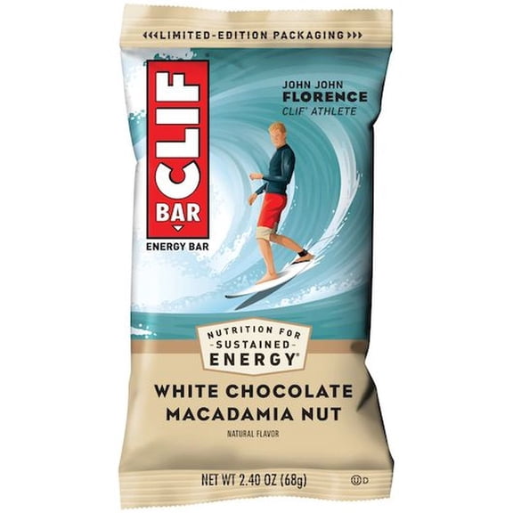 Clif White Chocolate Macadamia Snack Bar, 2.4 Ounce -- 192 per Case.