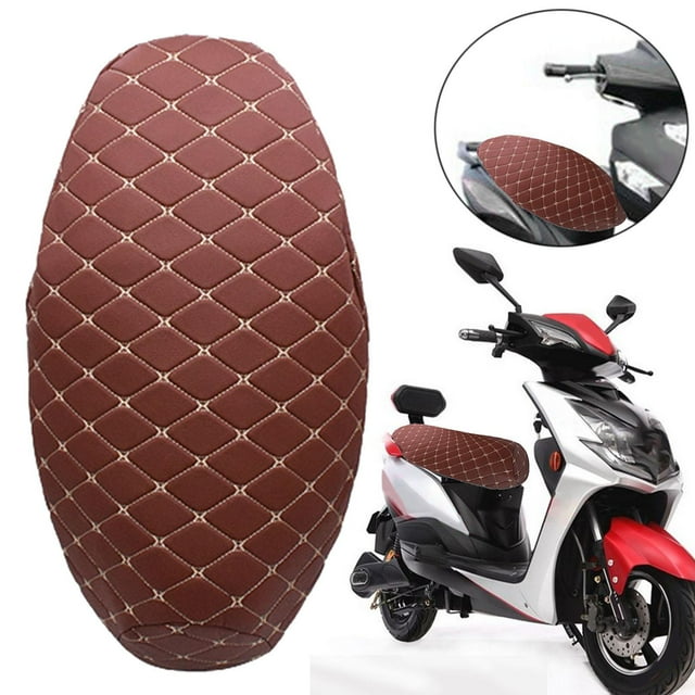 Funda protectora para Cojín de asiento de motocicleta Macarena Funda Cojín Moto Marrón XL
