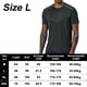thumbnail image 2 of Camiseta de manga corta Dry Fit para hombre, cuello redondo, ligera, para entrenamiento, atlético, casual, 2 of 6