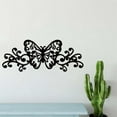 thumbnail image 3 of Teissuly Black Metal Butterflys Wall Decor Painting Home Decor Wall Art Modern Wall Hanging, 3 of 9