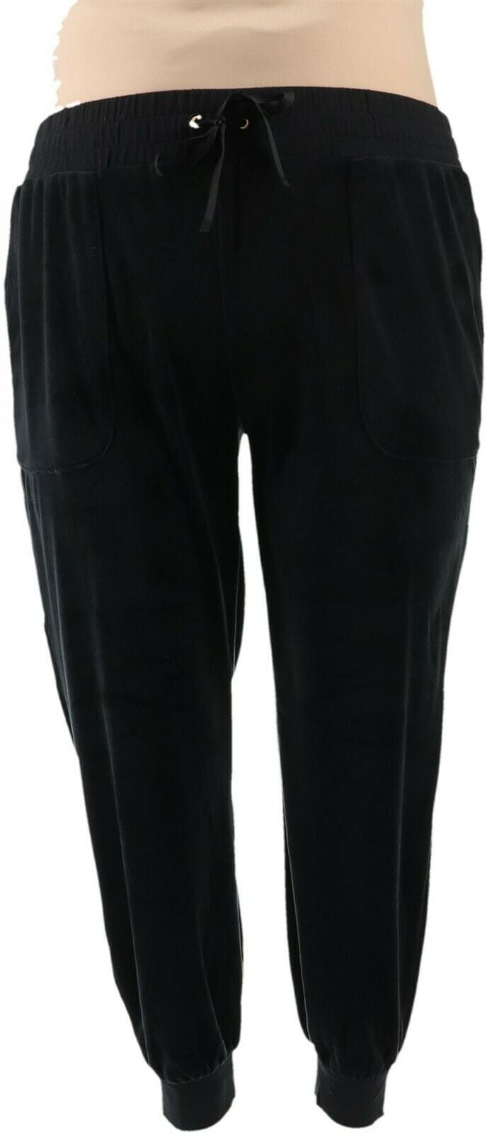 velour jogger pants