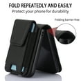 thumbnail image 5 of Allytechgroup Wallet Case for Samsung Galaxy Z Flip 6, with Crossbody Shoulder Strap Bumper Shockproof Cards Holder RFID Blocking Slim Phone Case for Galaxy Z Flip6, Black, 5 of 5