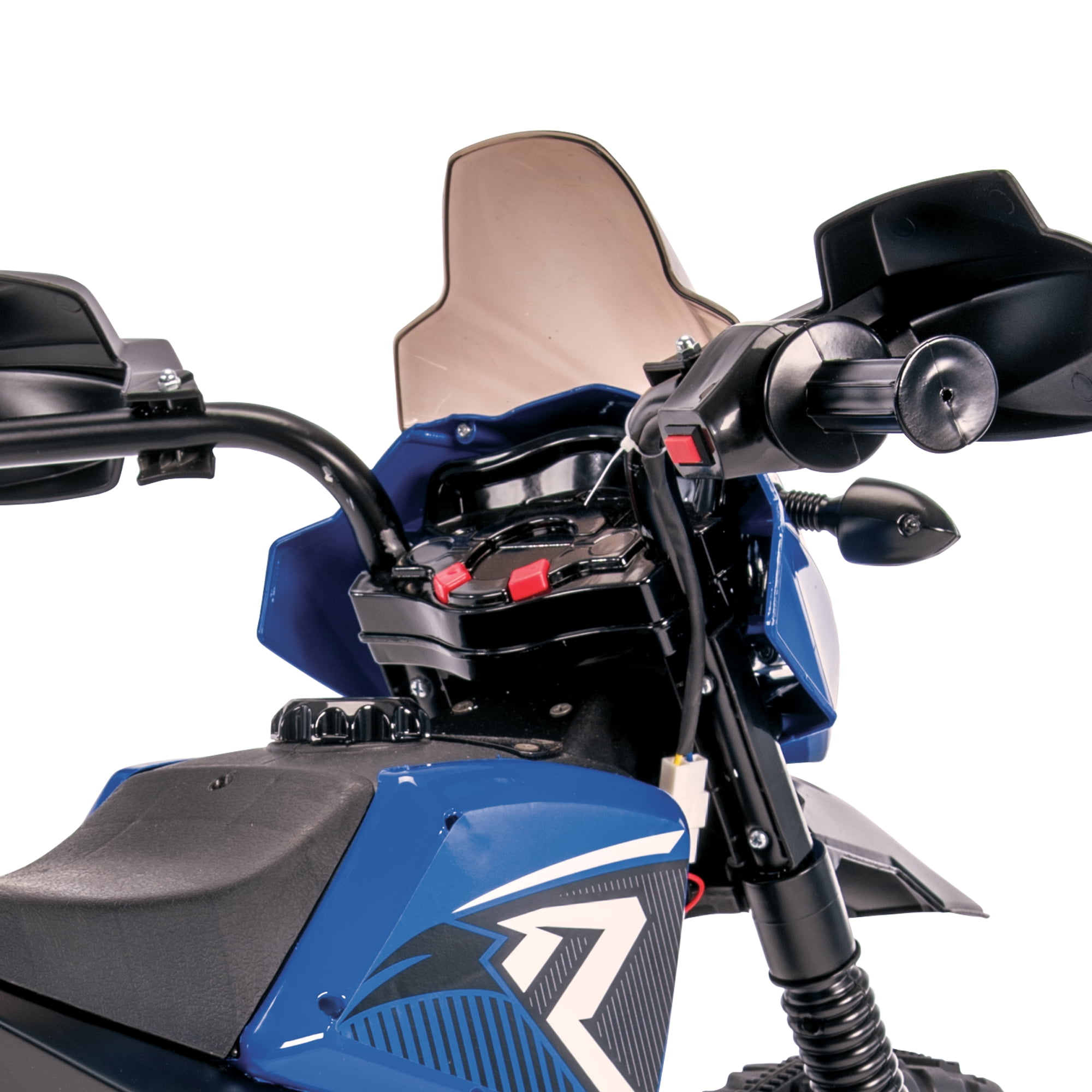 Huffy 6V Motorcycle Kids' Battery Ride-On, Ages 3-7 Years Old, Blue, Youth, Boy's
