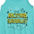 thumbnail image 2 of Instant Message - Backyard Survivalist - Toddler & Youth Girls A-line Dress, 2 of 5