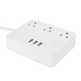 thumbnail image 4 of White US Plug Multifunction Countdown Timing Home Wifi USB Smart Socket for Tuya/Alexa 110-240V(White US Plug), 4 of 8