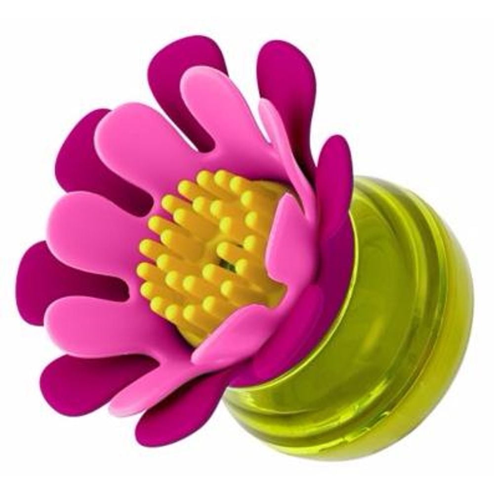 Boon FORB MINI Soap Dispensing Silicone Dish Brush Pink