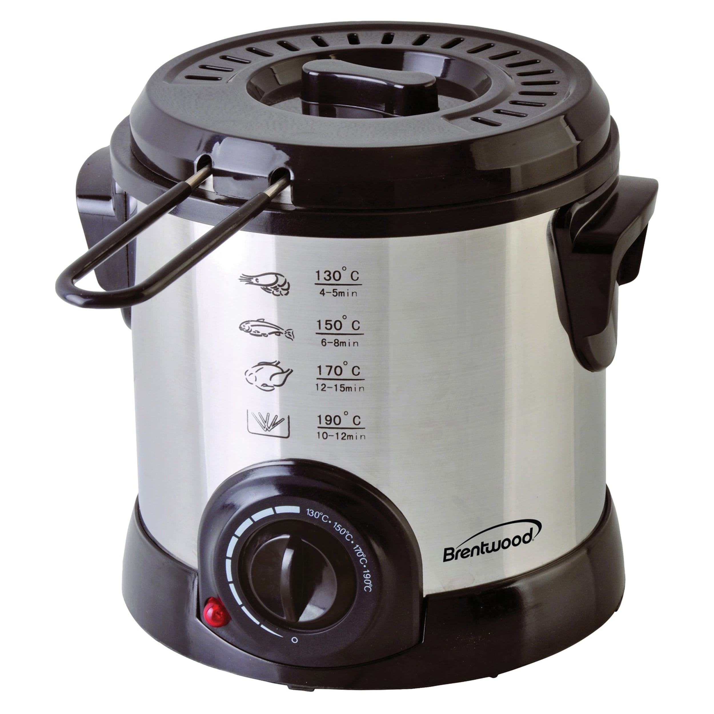 5.8 Qt Electric Deep Fryer And Multi Cooker Stainless Steel 