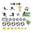 thumbnail image 4 of Adornos para tartas de fútbol, ​​selecciones para tartas para recuerdos de fiesta, Día de San Valentín, Día Estilo B, 4 of 8