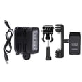 thumbnail image 1 of Lámpara de vídeo LED impermeable con batería recargable por USB, luz de relleno para buceo submarino, para cámara deportiva, 1 of 14