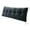 Dark Gray, variant on SHANNA Velvet Fully Stuffed Headboard Wedge Pillow Bed Rest Reading Bolster With Removable Cover Triangular Daybed Pillow For Bed Rest Reading/Sitting in Bed, Dark Grey,59"x18"x8"