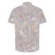 thumbnail image 5 of Camisas de Manga Corta de los Hombres Casual Hoja Impresión Solapa Superior, Mezcla de Poliéster/Spandex de la Moda para la Fiesta Y la Playa, 5 of 5