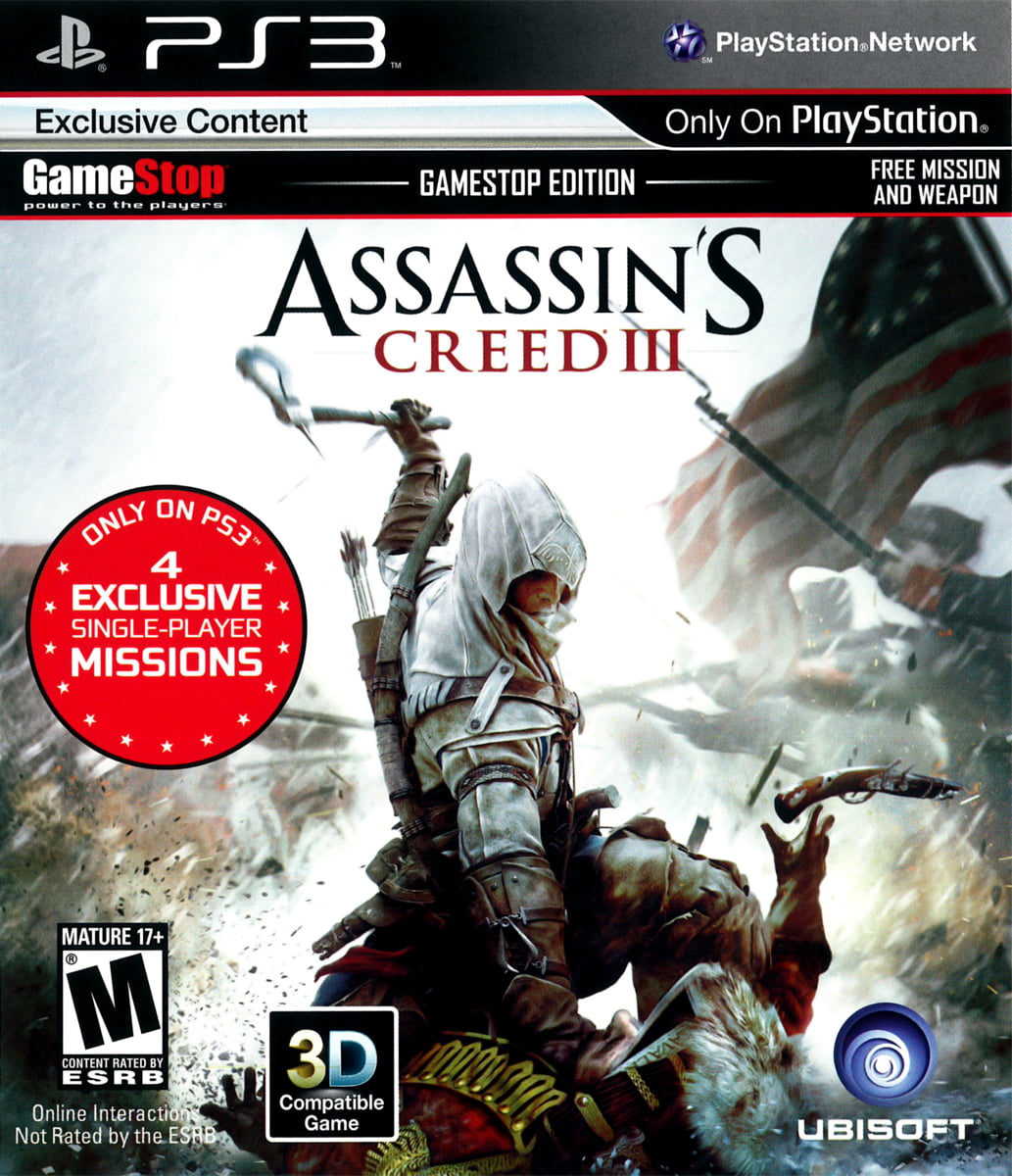 Assassin&amp;#39;s Creed III: GameStop Edition