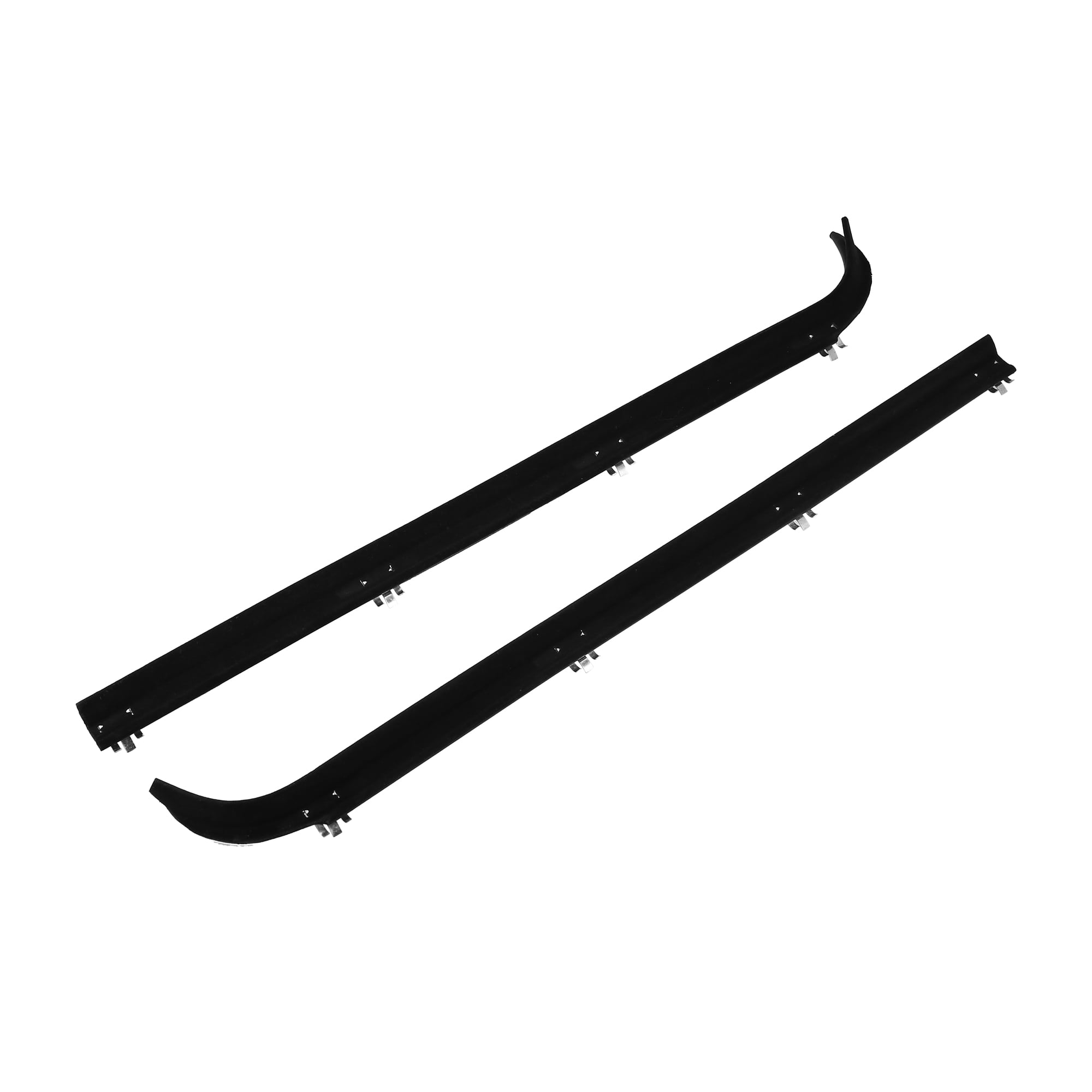 Unique Bargains 4Pcs Car Window Sweep Seals for Ford F150 F250 F350 Bronco 1987-1997