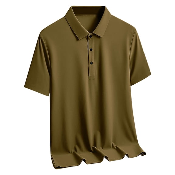 Men's Casual Button Down Shirts Short Sleeve Linen Shirts Summer Beach Lapel Collar Dressy Tees Blouses 2026