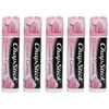 5 Pack ChapStick Lip Balm Cotton Candy Flavored 0.15 Ounce Tube