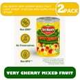 thumbnail image 4 of 2 PACK| Del Monte Very Cherry Mixed Fruit, Light Syrup, 15 oz Can With supplyplex Spoon, 4 of 4