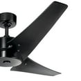 thumbnail image 2 of Kichler Motu 60" Satin Black Ceiling Fan with Wall Control, 2 of 9