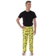 thumbnail image 2 of SpongeBob SquarePants Men's Pineapple House Adult Loungewear Sleep Pajama Pants, 2 of 5