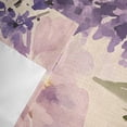thumbnail image 6 of Spring Flowers Valances for Windows Lavender Leaf Rod Pocket Curtain Valance Window Treatment Short Curtains for Kitchen Living Room, 42"x18", 6 of 9
