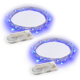thumbnail image 1 of Paquete de 2 luces LED de 6.5 pies, luces de hadas alimentadas por batería para patio, dormitorio, decoración navideña, etc. Zhivalor CPB-US-DYP949-3, 1 of 5
